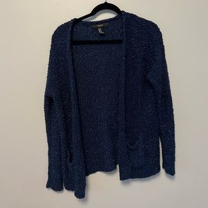 Forever 21 blue cardigan sweater